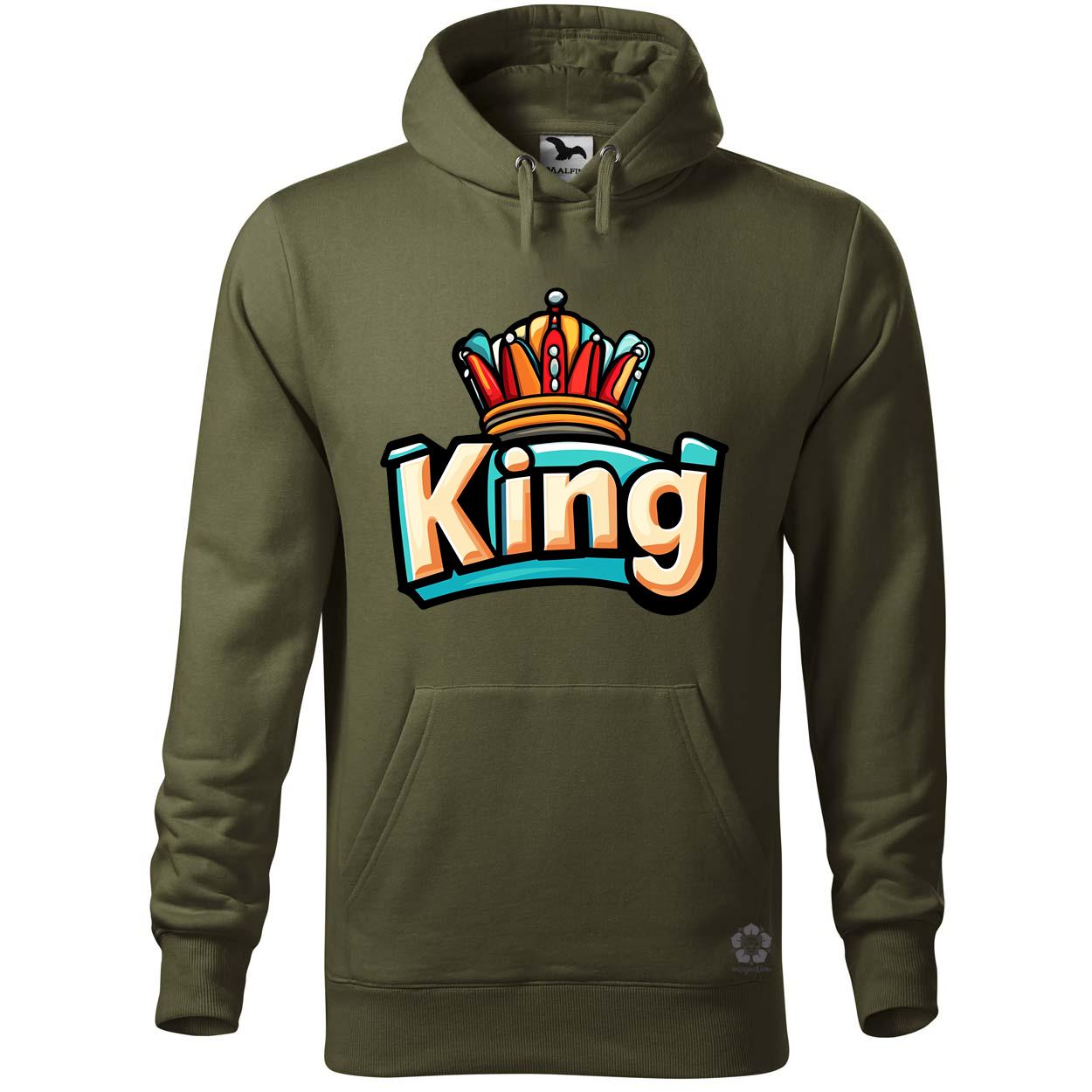 King v10 egyedi  pulóver 