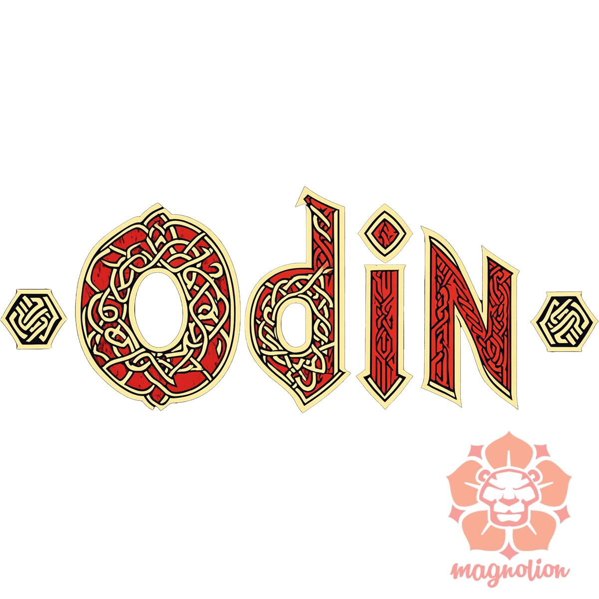 Odin felirat v2 egyedi póló 