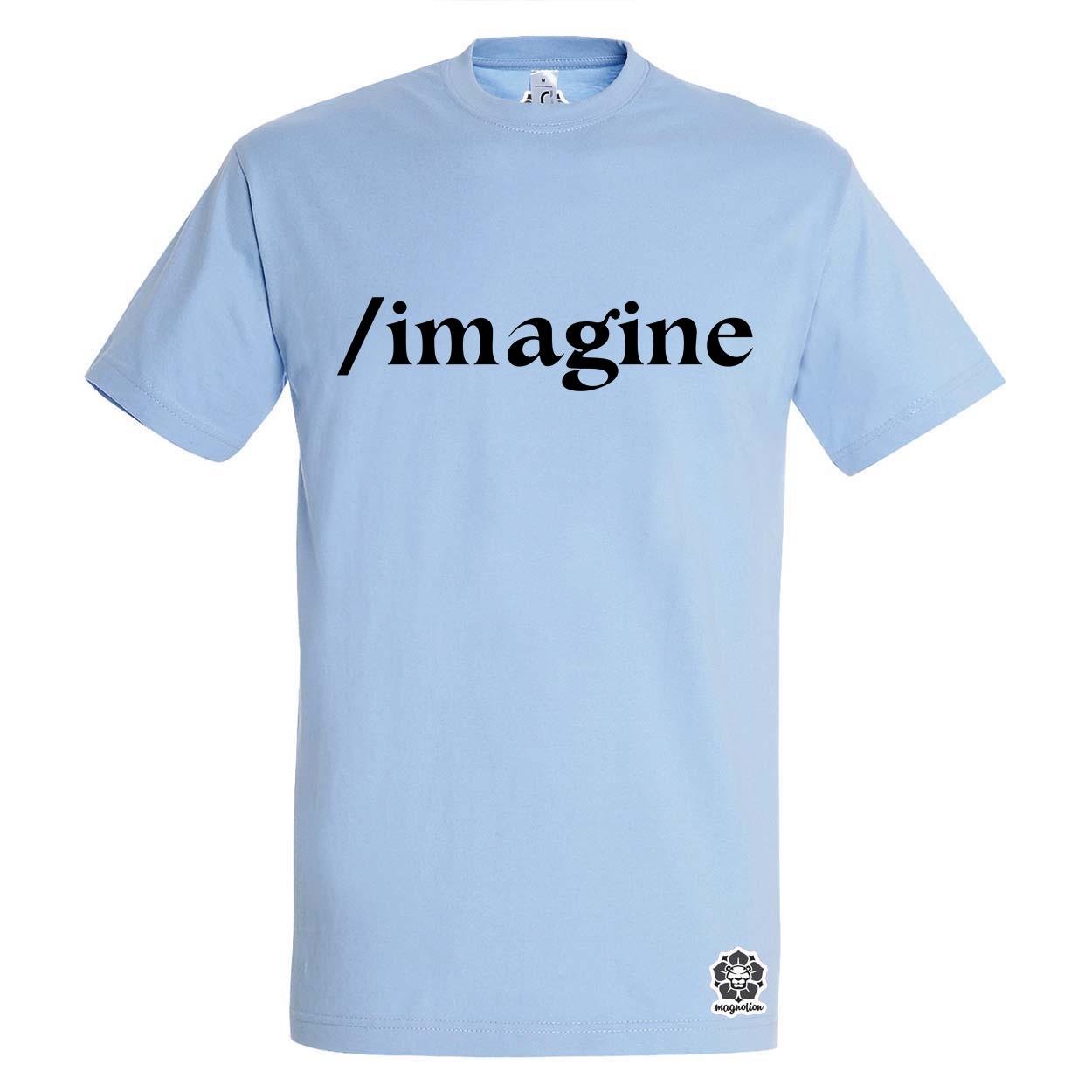 Imagine v4 egyedi póló 