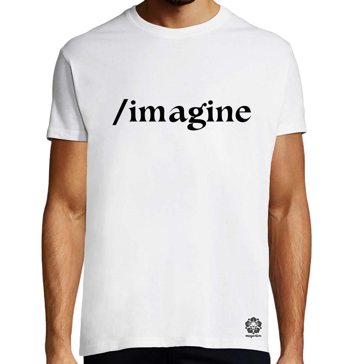 Imagine v4 egyedi póló 