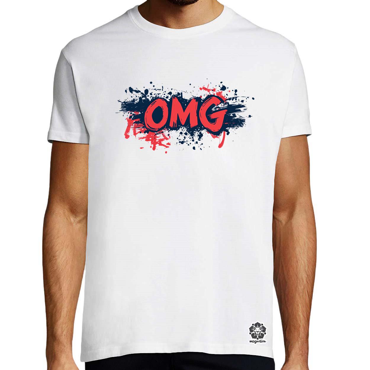 OMG v5 egyedi póló 