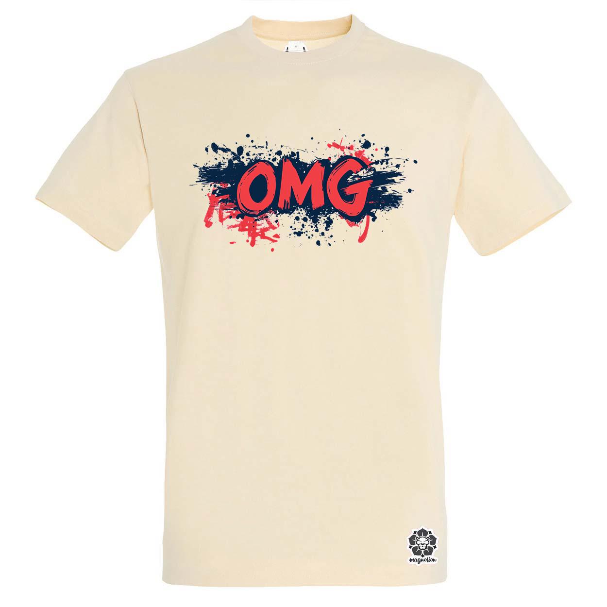 OMG v5 egyedi póló 