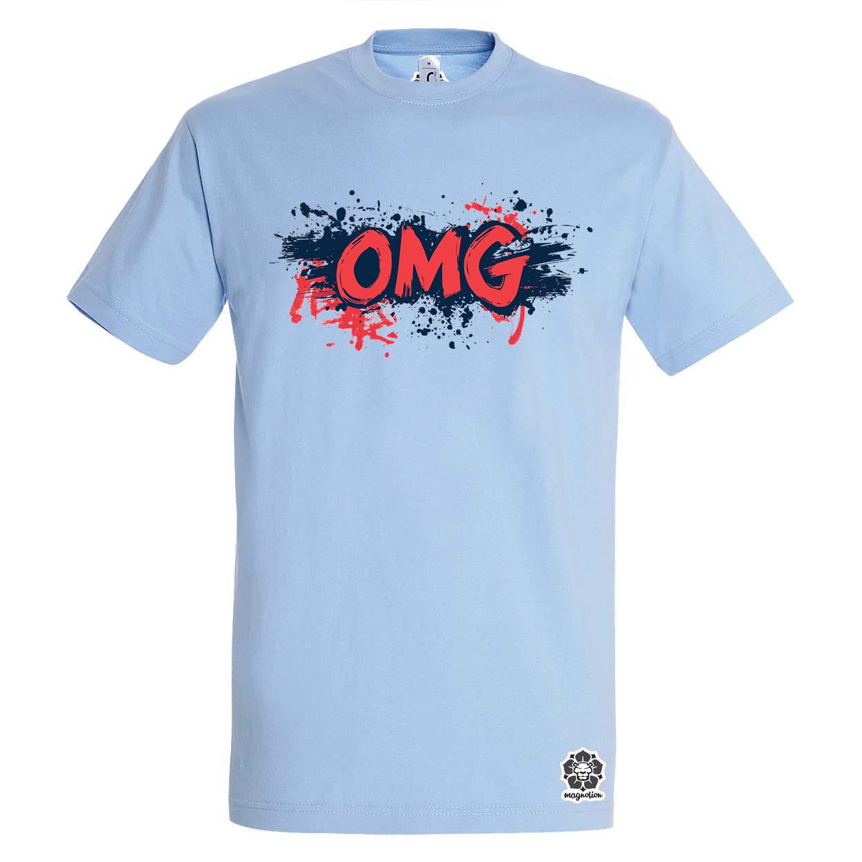 OMG v5 egyedi póló 