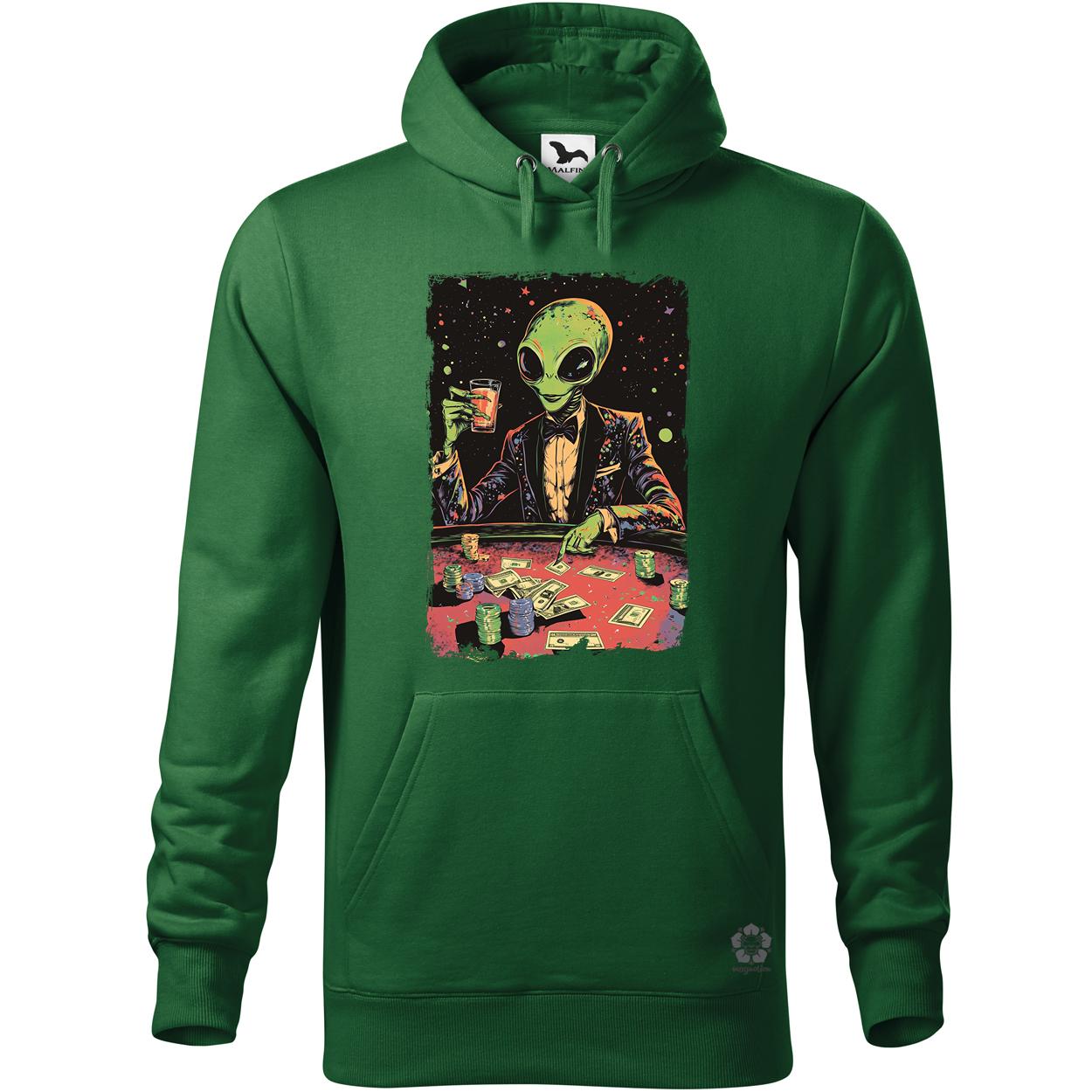 Alien póker v2 egyedi  pulóver 