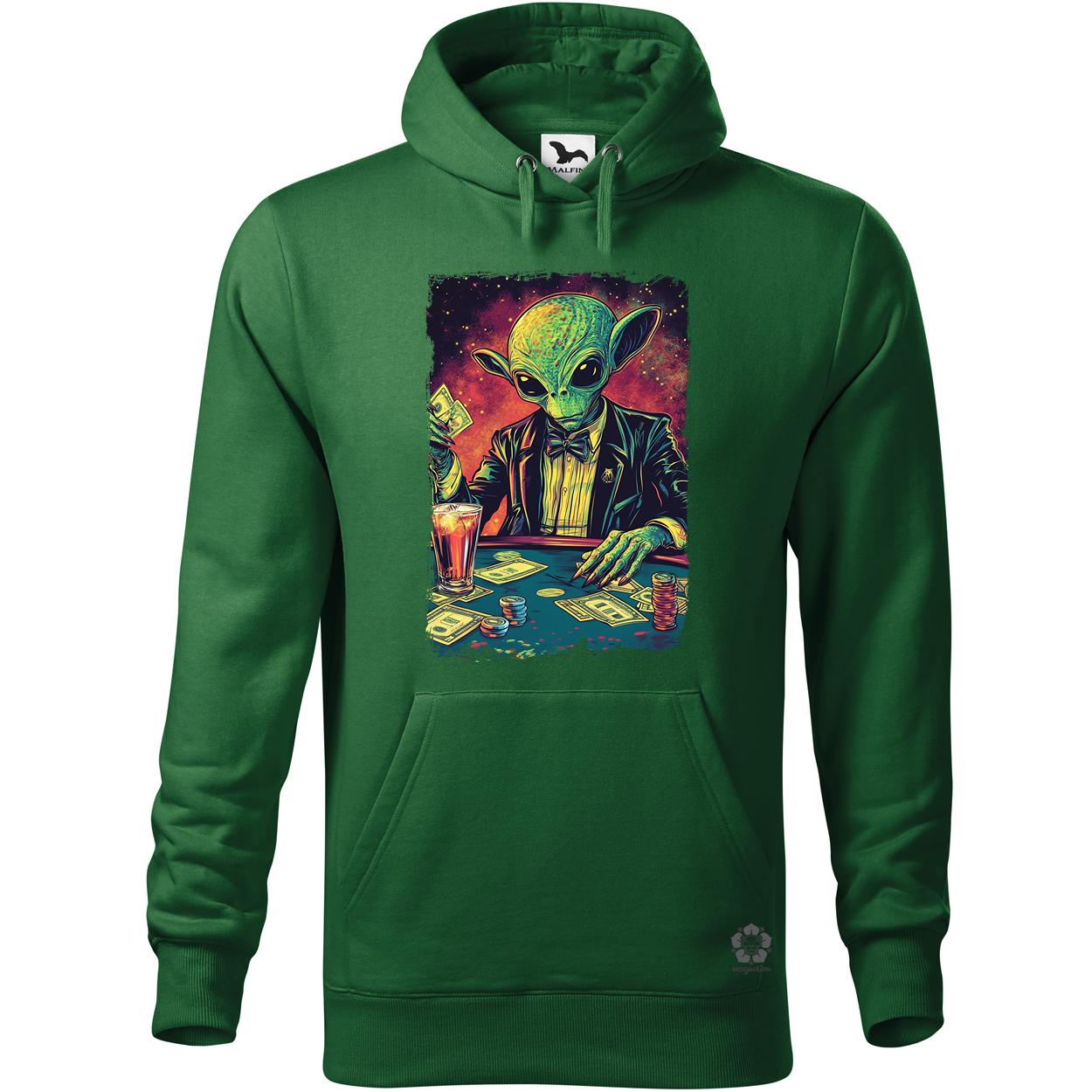 Alien póker v5 egyedi  pulóver 