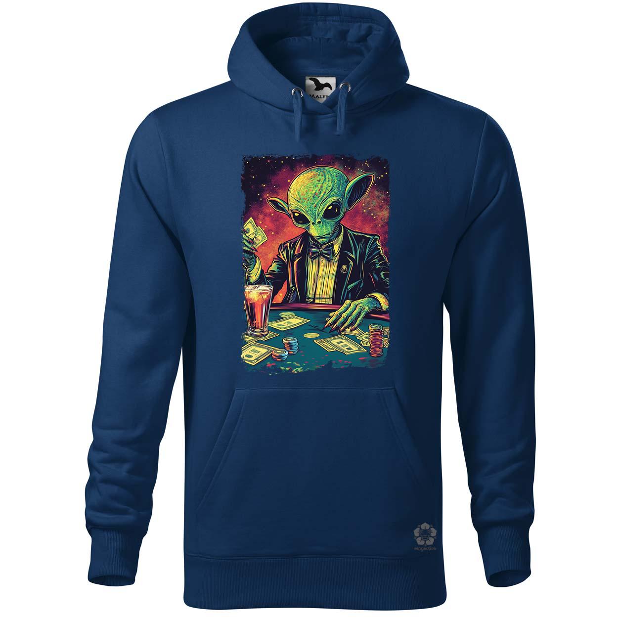 Alien póker v5 egyedi  pulóver 