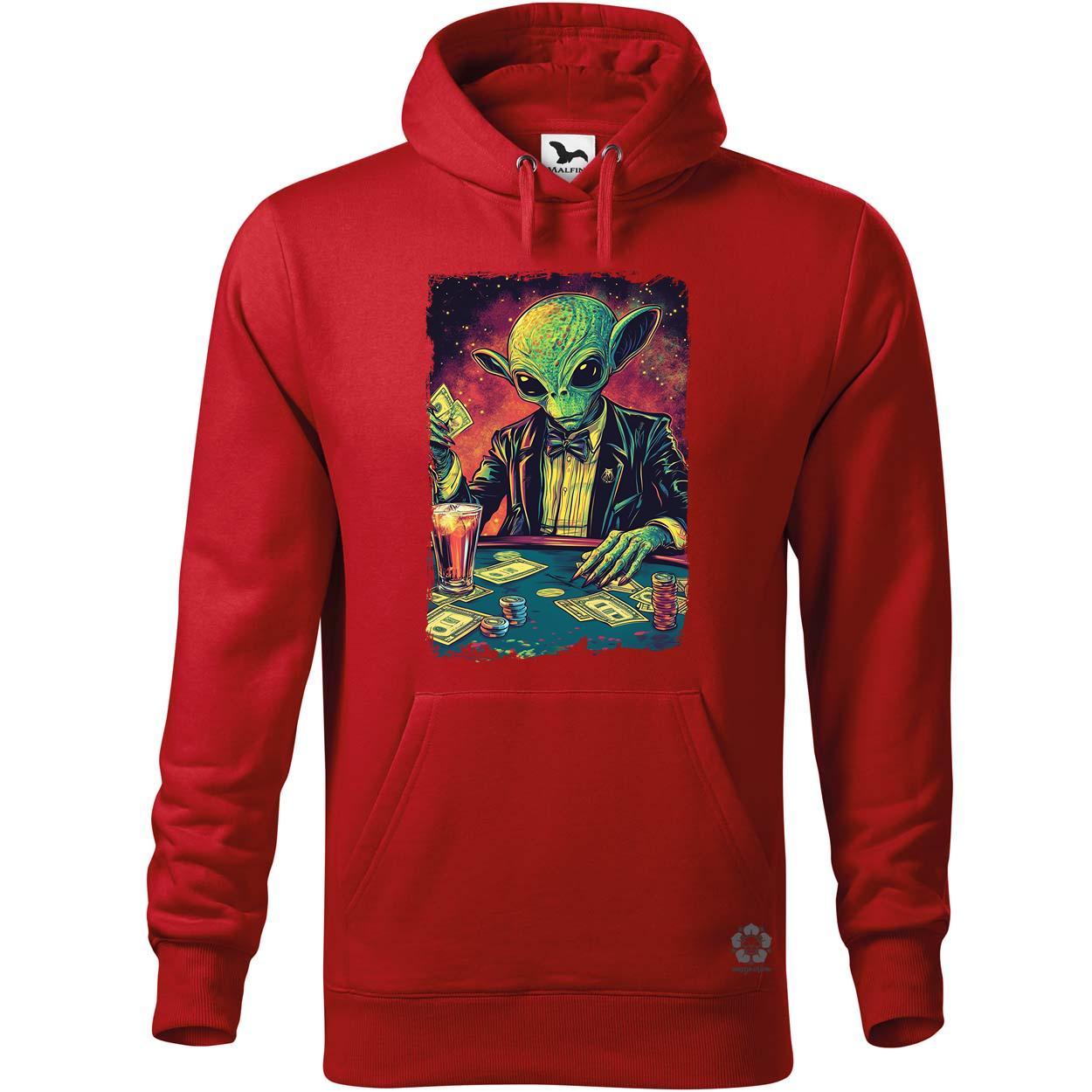 Alien póker v5 egyedi  pulóver 