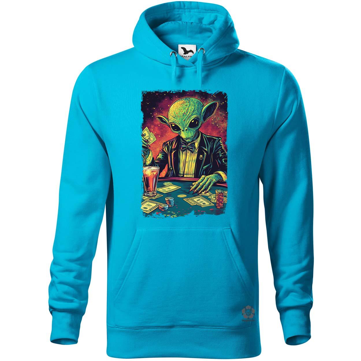 Alien póker v5 egyedi  pulóver 