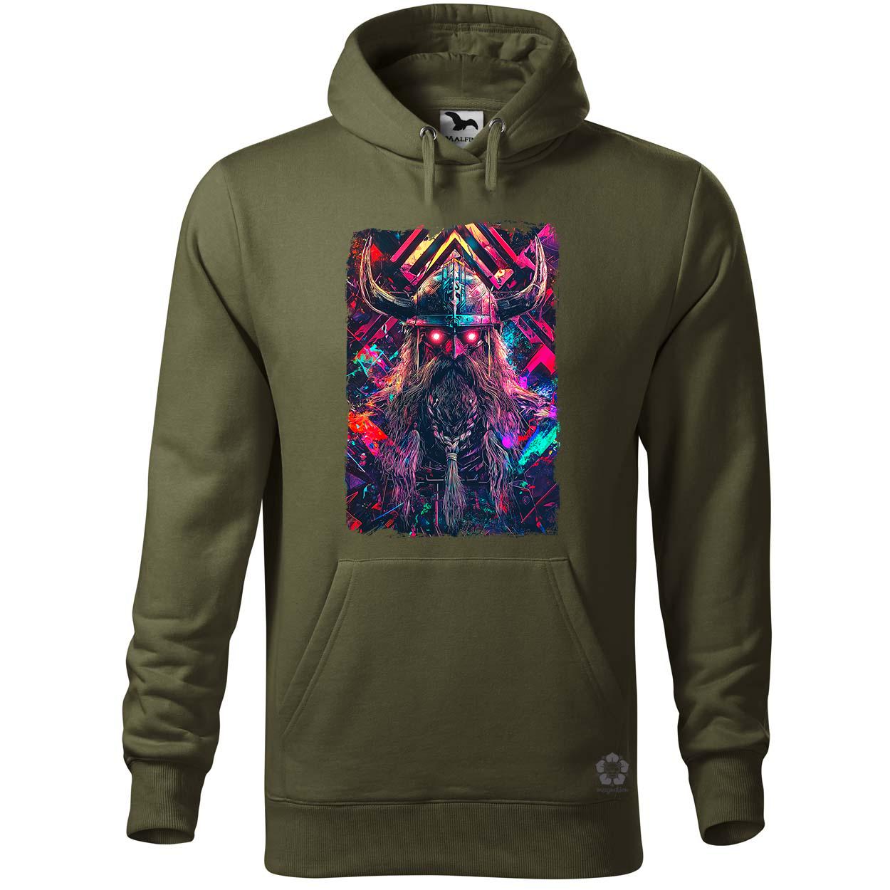 Cyberpunk Viking v8 egyedi  pulóver 