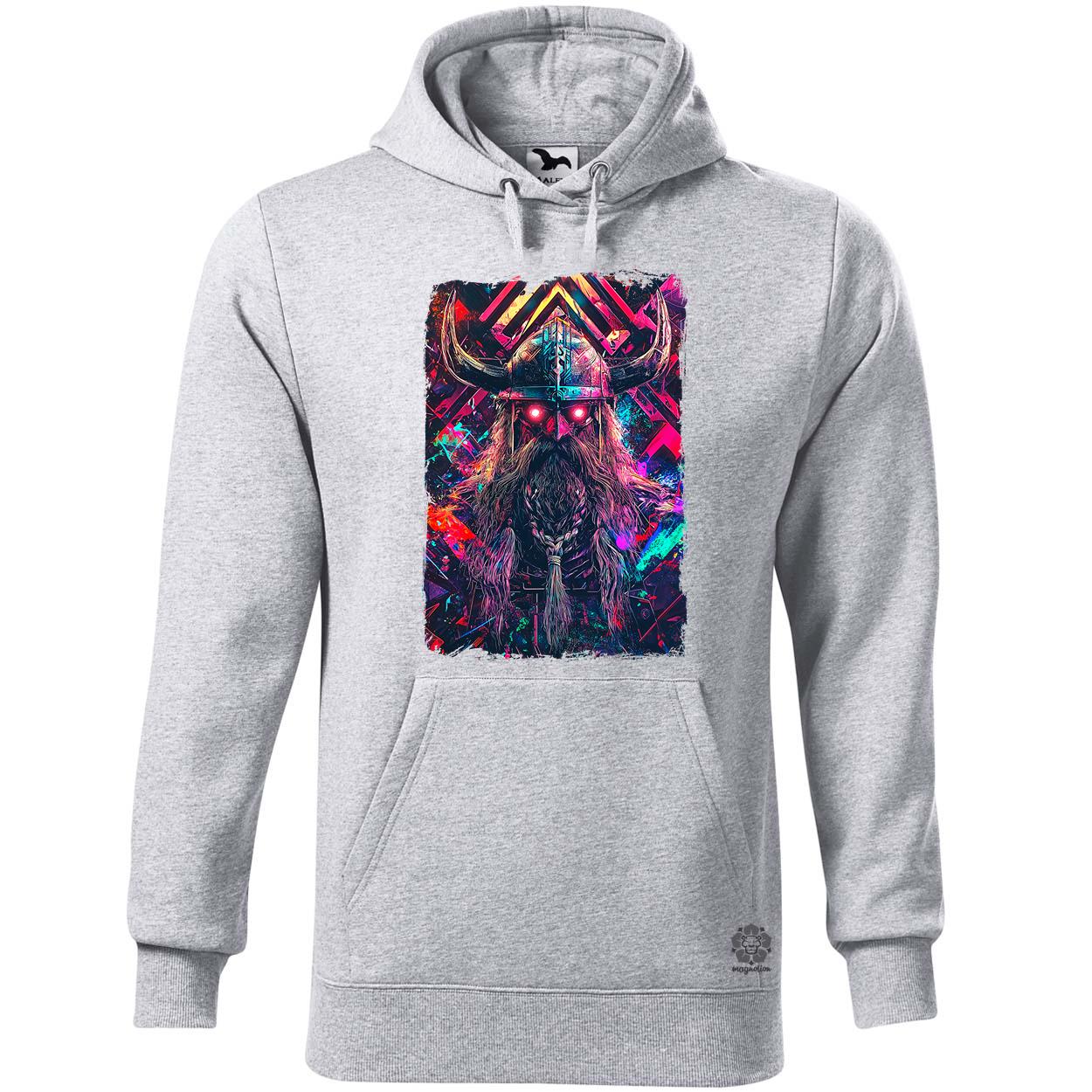Cyberpunk Viking v8 egyedi  pulóver 