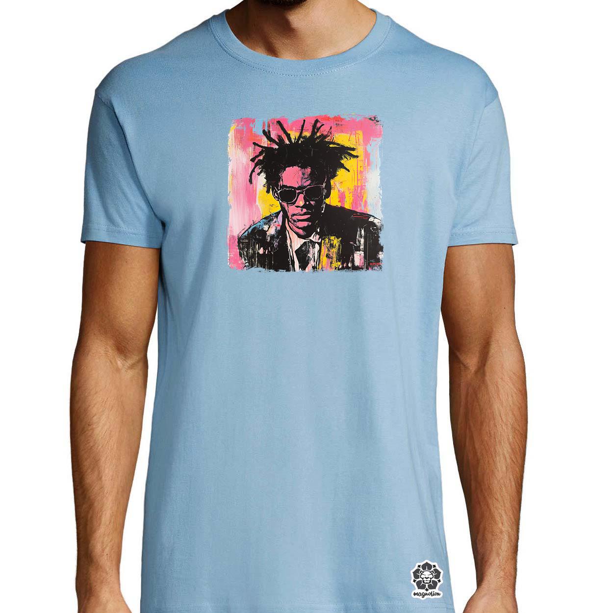 Basquiat pop art v9 egyedi póló 