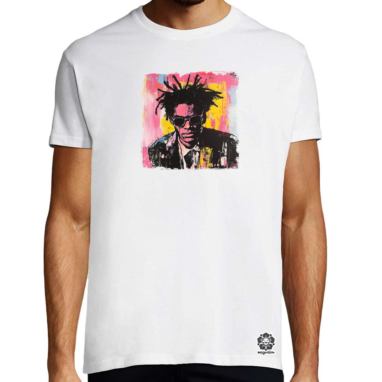 Basquiat pop art v9 egyedi póló 