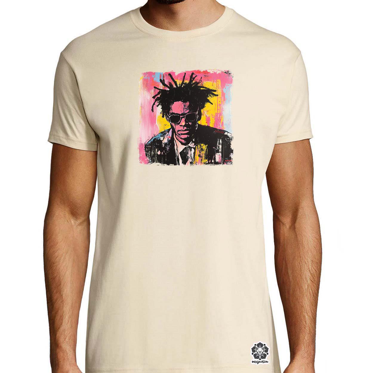 Basquiat pop art v9 egyedi póló 