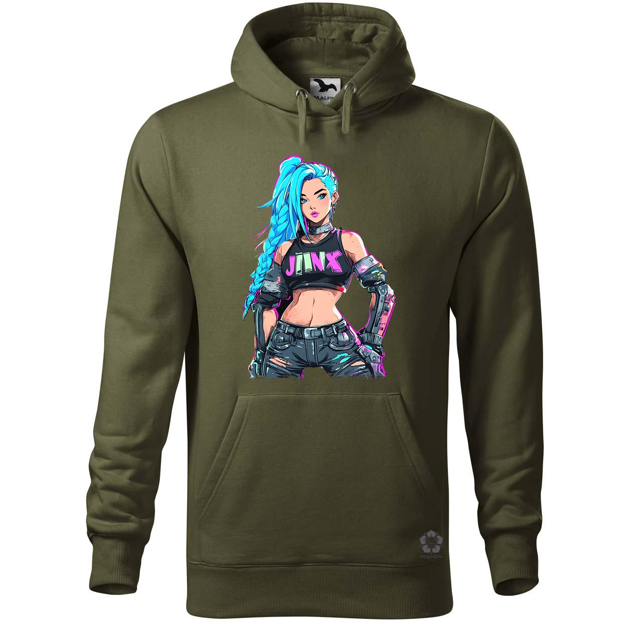 Anime Jinx fanart v1 egyedi  pulóver 
